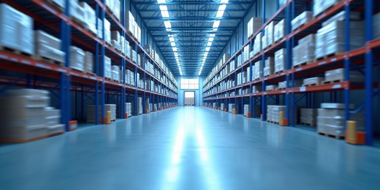 Clean and organized industrial warehouse interior in Fresh Meadows NY
