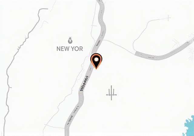Map showing the distribution reach of our Fresh Meadows warehouse facility